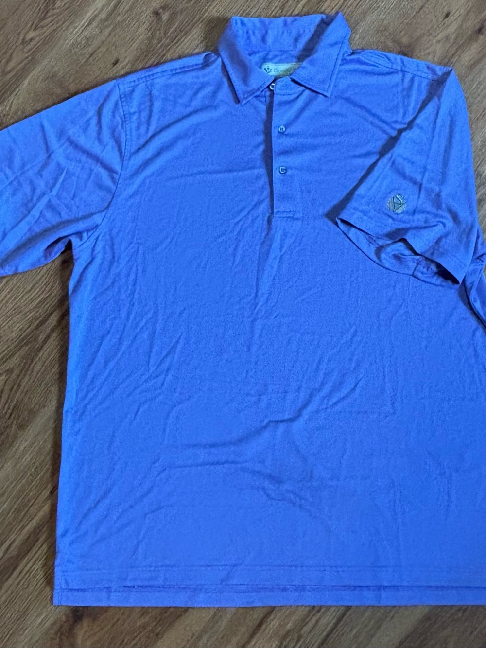 Donald Ross Men's XL Purple Pique Golf Polo Classic Fit Short Sleeve